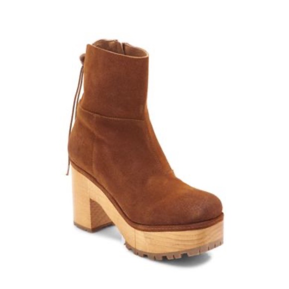 NWOB  Free People Kenna Platform Clog Boots Size 39 retro style / boho/ - Picture 3 of 8